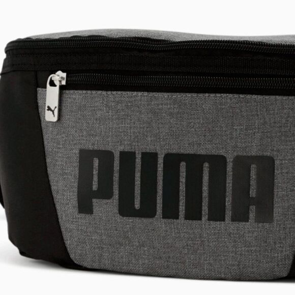 PUMA Traverse Waist Bag Gray and Black NWT - Picture 2 of 4